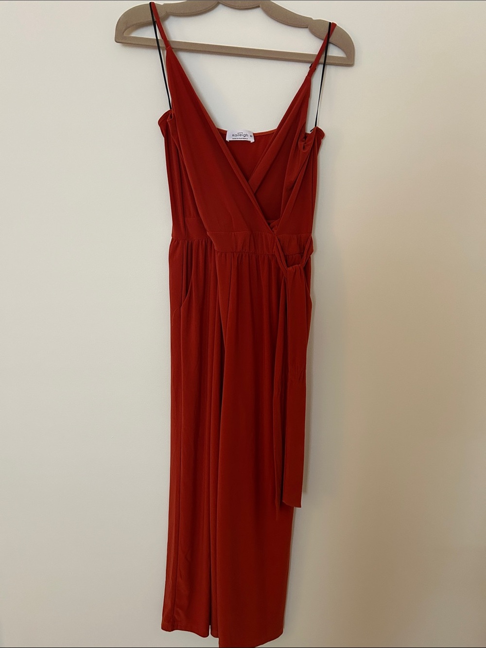 Kaileigh maternity jumpsuit medium petite